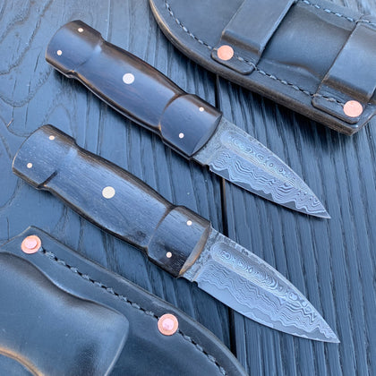 Pattern Welded Premium Sgian Dubhs