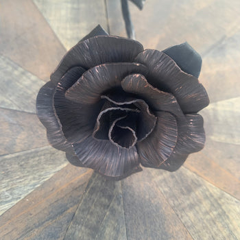 Forged Copper Rose